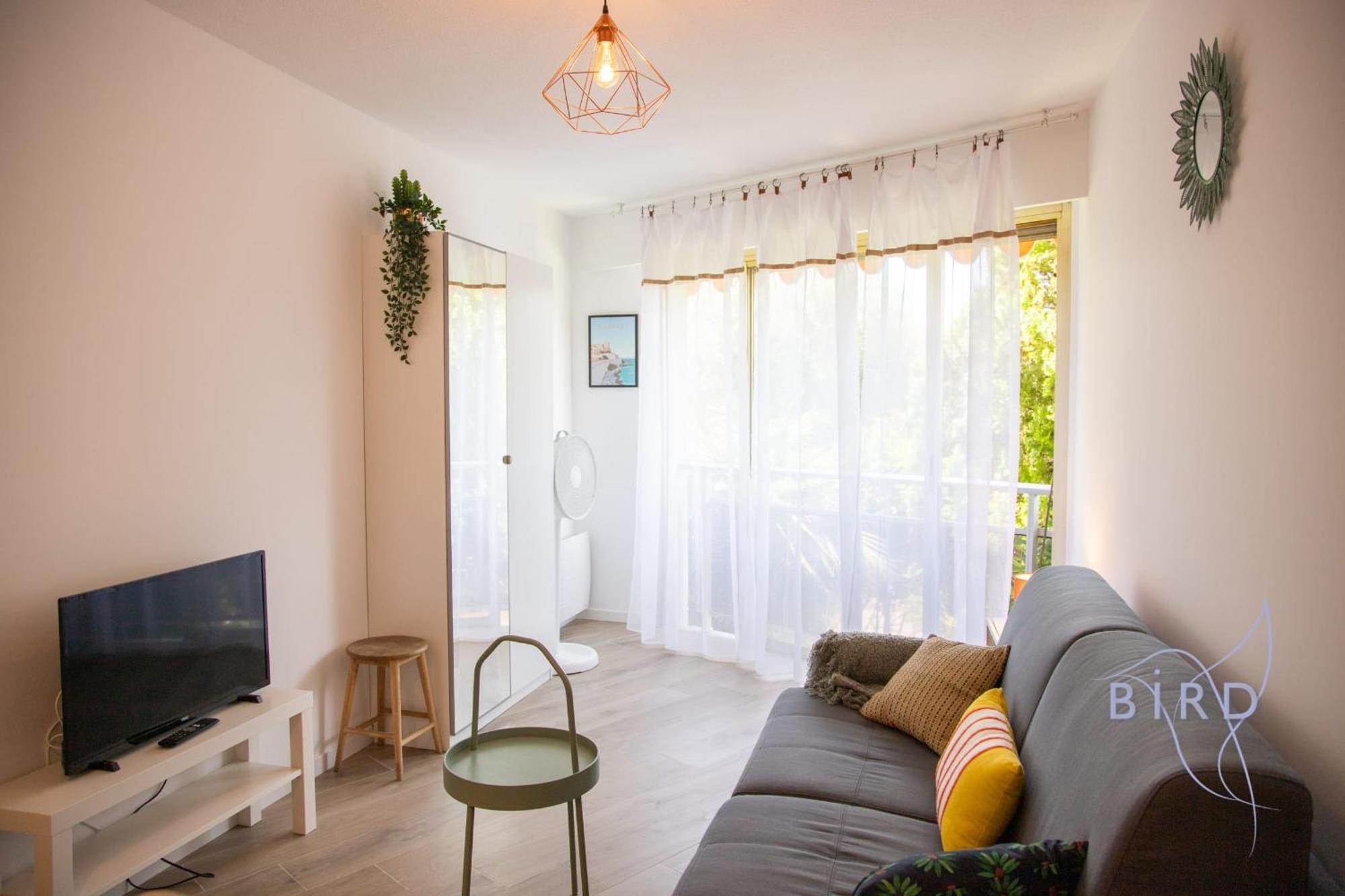With Swimming Pool In Juan Les Pins Appartement